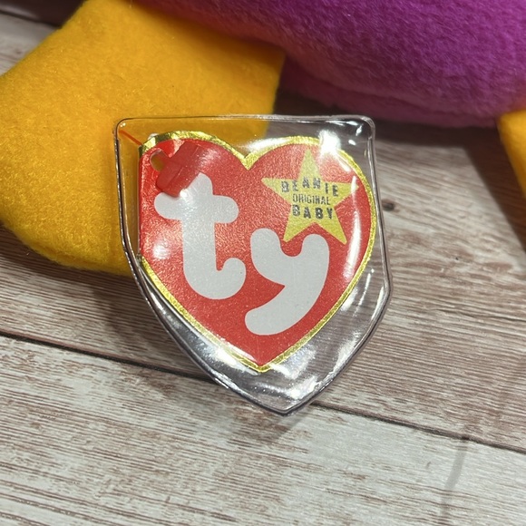 RARE Patti the Platypus Ty Original Beanie Baby - Picture 5 of 9